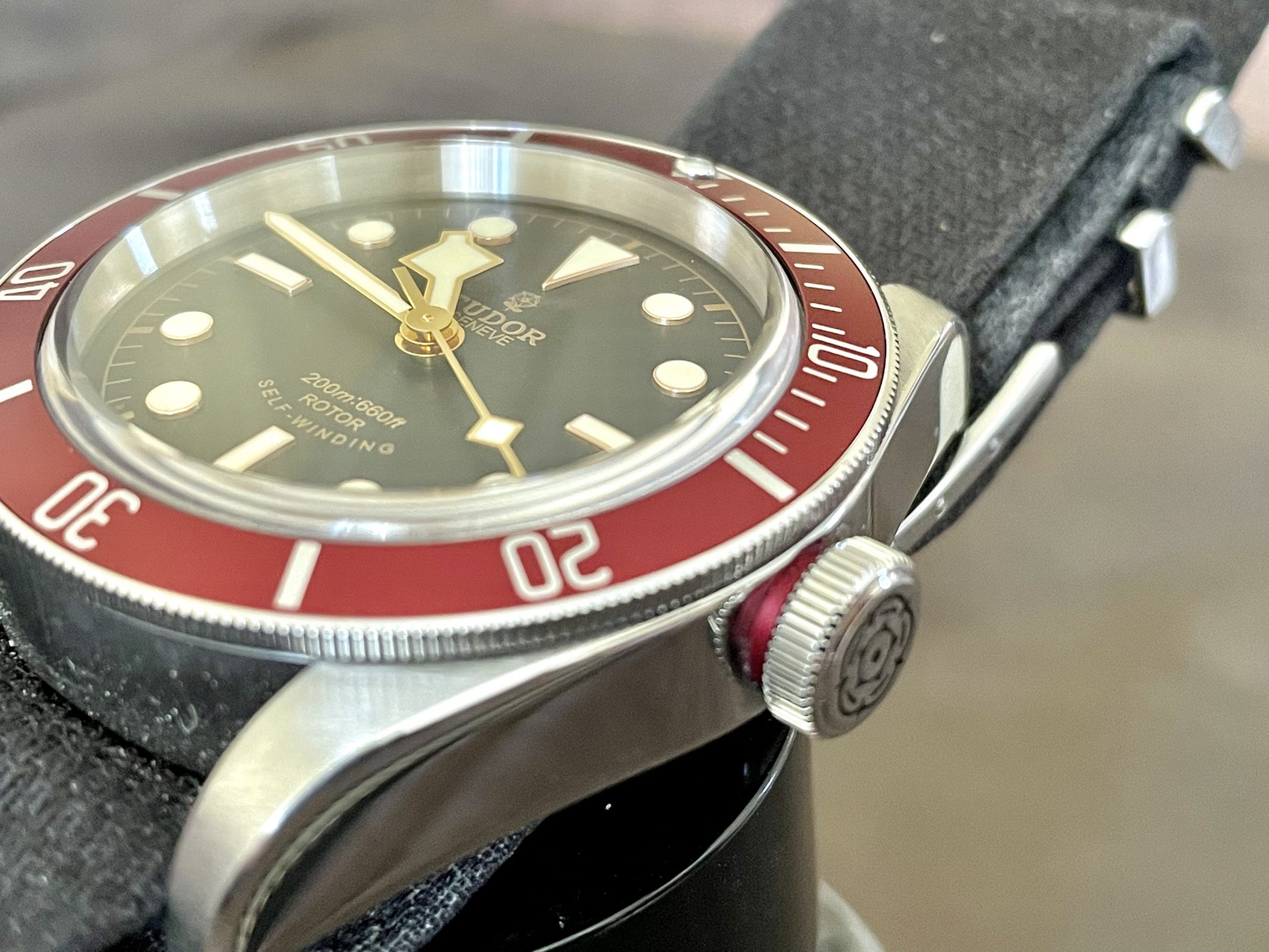 Tudor Black Bay dial bezel scaled